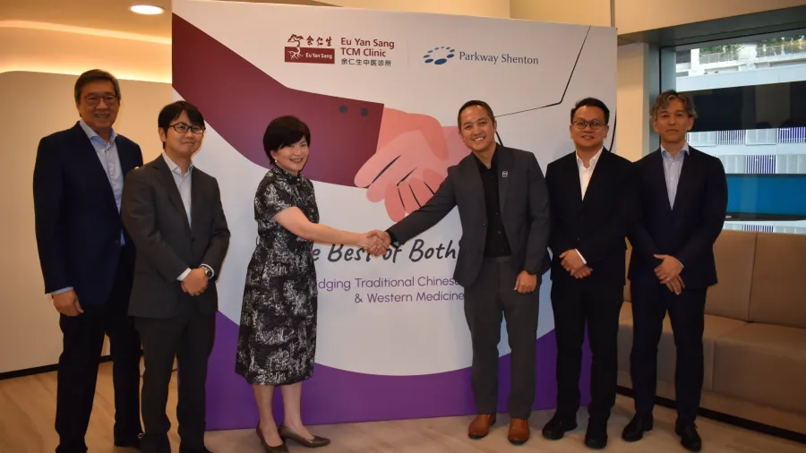 Press photo / Parkway Shenton and Eu Yan Sang TCM Clinic