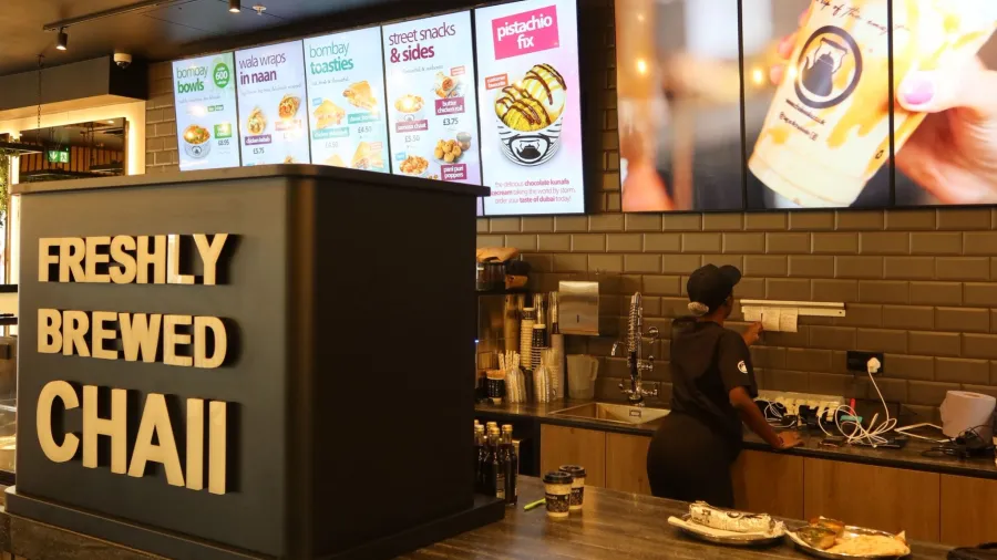 Press photo / Chaiiwala’s new Milton Keynes store.