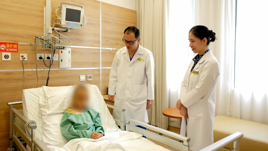 Press photo from Vinmec Central Park International Hospital