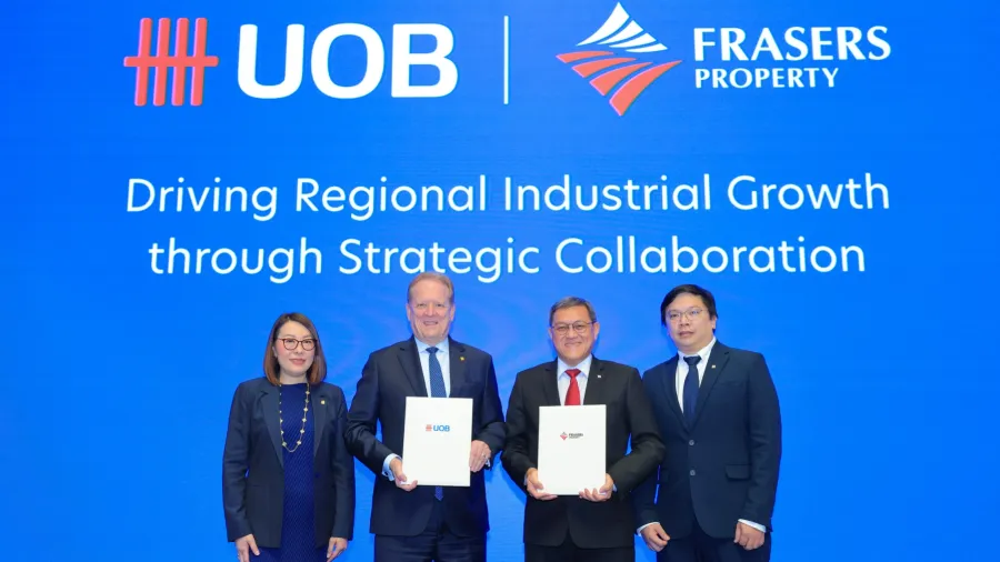 UOB and Frasers MOU.