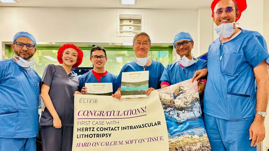 Photo from the National Heart Centre Singapore via LinkedIn