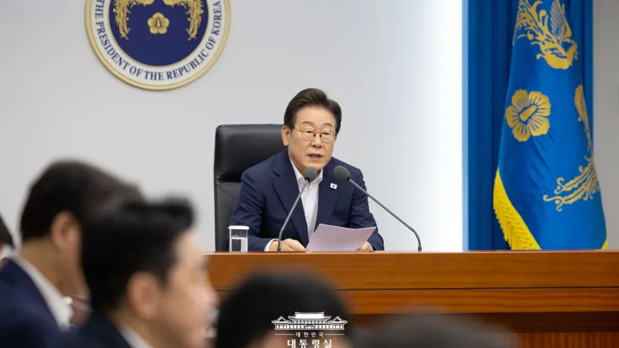 South Korean President Lee Jae Myung; source: Office of the President