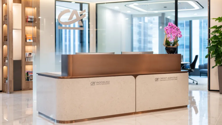 Photo courtesy of Crédit Agricole Corporate and Investment Bank and Indosuez Wealth Management.