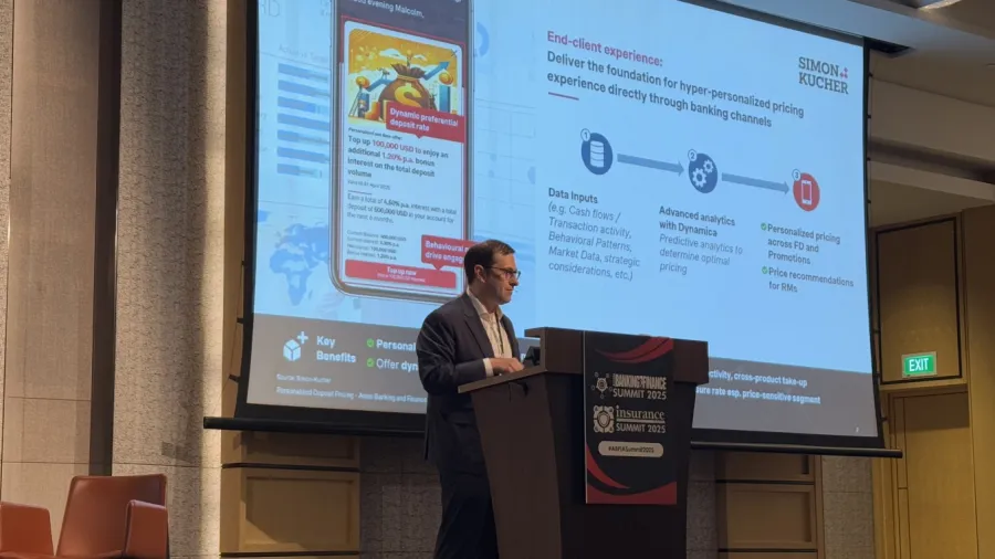 Asian Banking & Finance and Insurance Asia Summit in Singapore, 25 September.