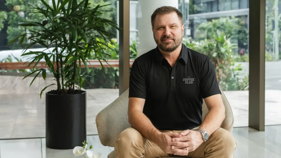 Richard Hinson, CEO of The Coffee Club.