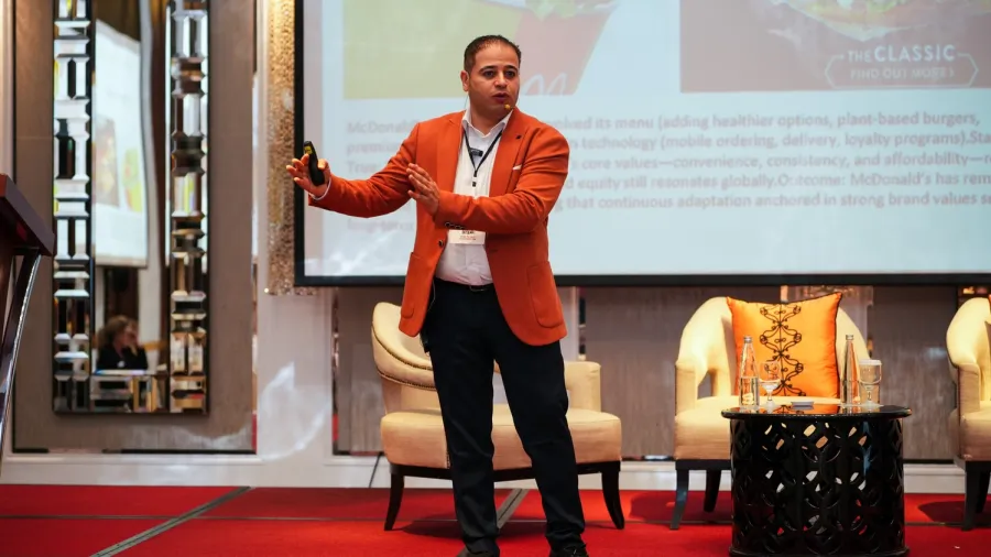 Amr Gawish, regional marketing manager at Galadari F&B—the master franchisee for Baskin-Robbins and Dunkin’ in the Middle East.