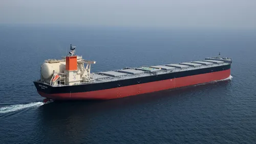 Imabari delivers 200,000-ton LNG-fueled vessel