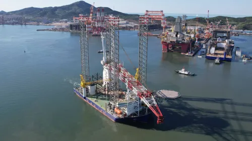 Cadeler acquires jack-up wind turbine installation vessel from Chinese firm
