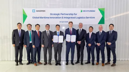 HD Hyundai and Maersk collaborate on vessel decarbonisation and logistics services