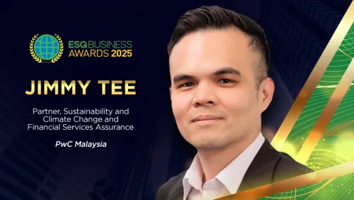 PwC Malaysia's Jimmy Tee champions sustainability through risk and opportunity insight