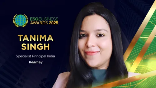 Kearney’s Tanima Singh champions ESG strategies across companies, believes collaboration is key to collective progress