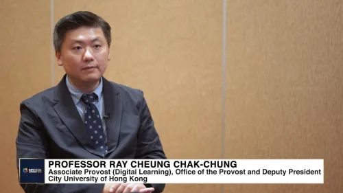 GovMedia Conference and Awards 2025 Winner: Professor Ray Cheung Chak-Chung of City University of Hong Kong