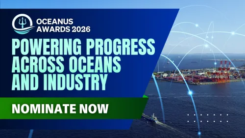 Showcase your industry excellence at the inaugural Oceanus Awards 2026