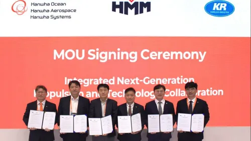 HMM inks deal to develop zero-carbon propulsion system for ships