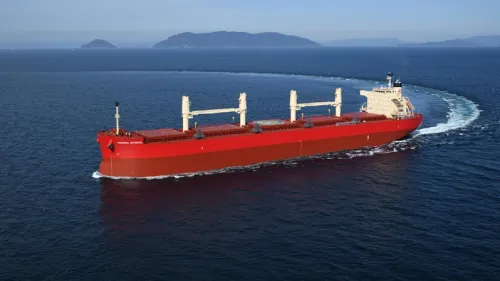 Imabari Shipbuilding delivers new 64,000-ton carrier