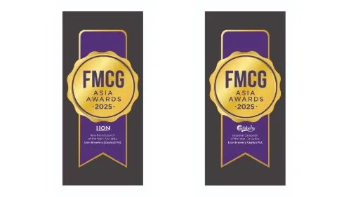 Lion Brewery Ceylon PLC clinches two wins at FMCG Asia Awards 2025