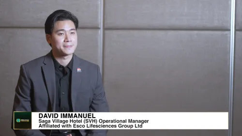 ESGBusiness Awards 2025 Winner: David Immanuel of Esco Lifesciences Group Ltd