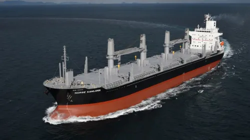 Imabari Shipbuilding delivers 40,000 DWT bulk carrier Norse Kamijima