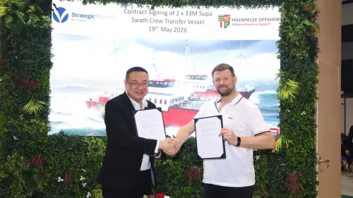 Strategic Marine wins order for two 33m Supa Swath CTVs from Mainprize Offshore