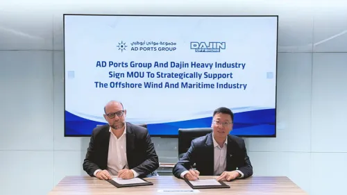 AD Ports Group, Dajin Heavy Industry partner to expand offshore wind cooperation
