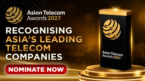 Put your telecom excellence in the spotlight at the Asian Telecom Awards 2027