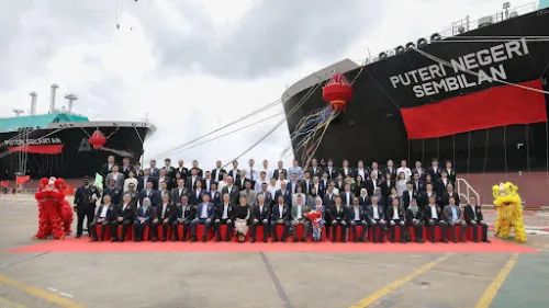 K LINE delivers 174,000-cubic-metre LNG carrier to Petronas LNG