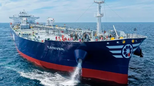 Yangzhou COSCO delivers Aegean Shipping’s 114,000-DWT tanker