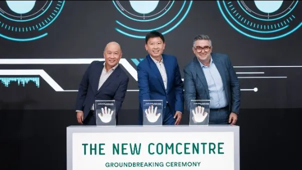 Singtel and Lendlease break ground on $3b carbon-neutral Comcentre