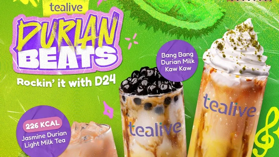 Tealive releases limited-time offer durian drink for Malaysia’s National Day