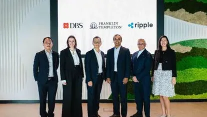 DBS, Franklin Templeton, Ripple launch tokenised fund trading solutions