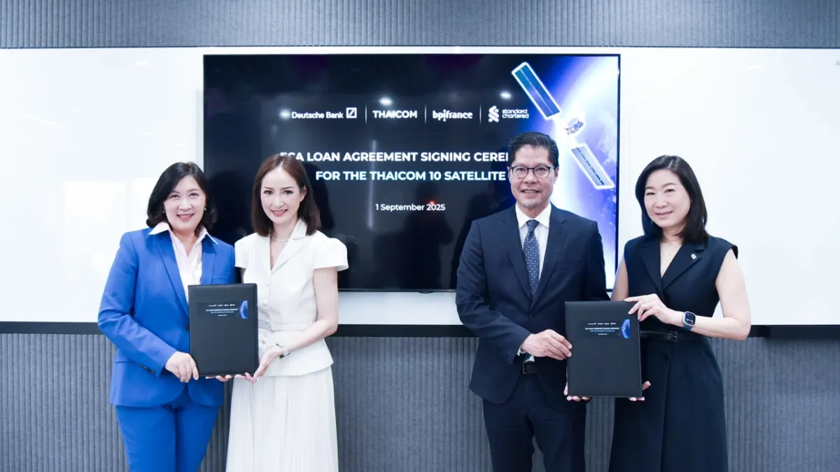 Deutsche Bank, StanChart close $184m loan for satellite developments
