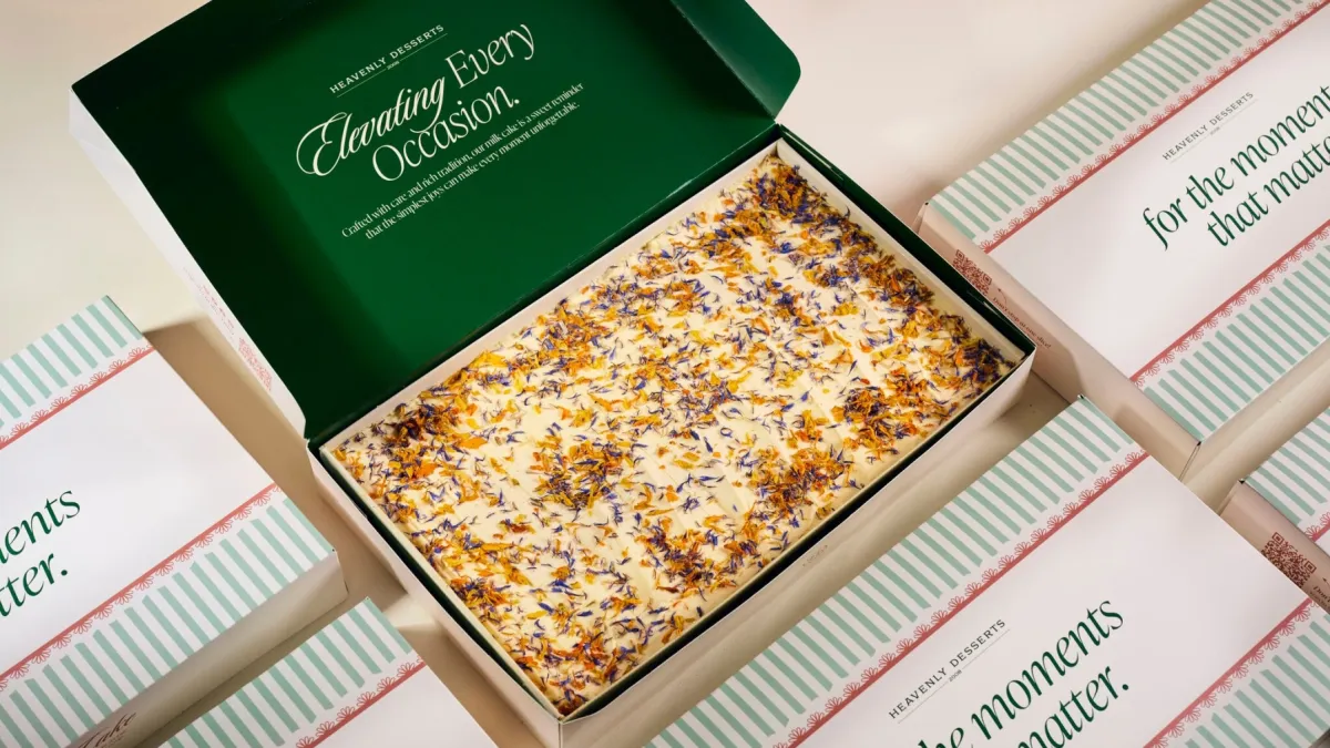 Heavenly Desserts enters retail with new Milk Cake Trays