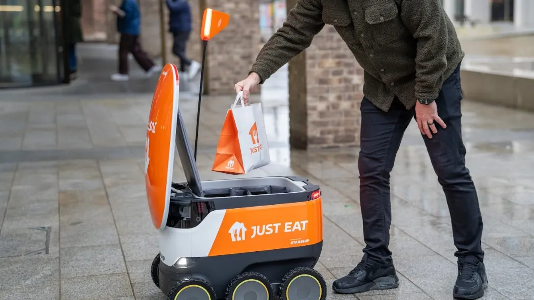 Just Eat trials self-driving robot deliveries in Sunderland