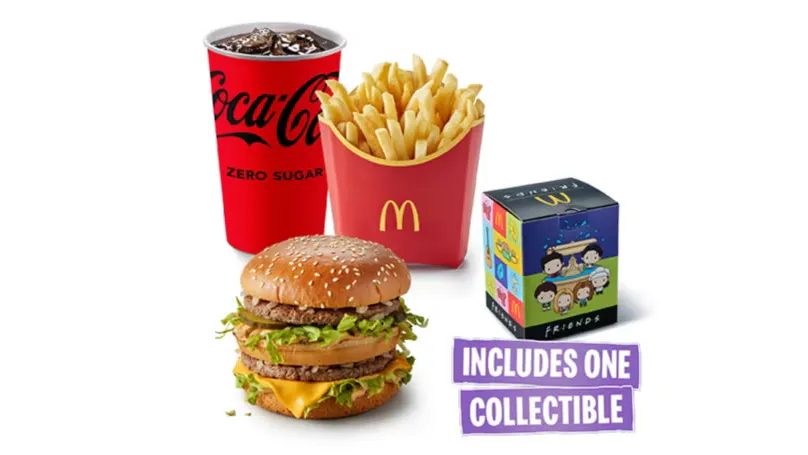 FRIENDS-themed meal and merch arrive at McDonald's UK