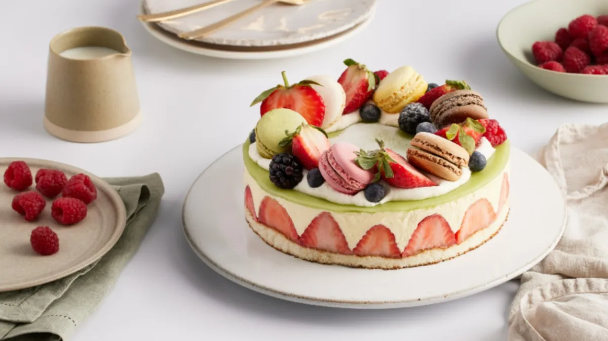 PAUL celebrates Mother’s Day with new Macaron Fraisier Cake