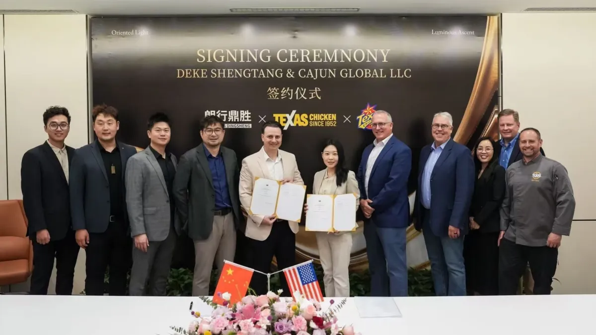Church’s Texas Chicken enters China with 600-outlet franchise deal