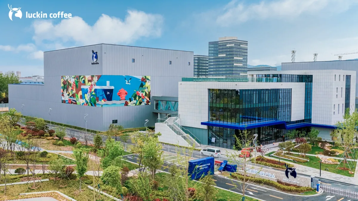 Luckin Coffee invests $440m in new roasting centre in China
