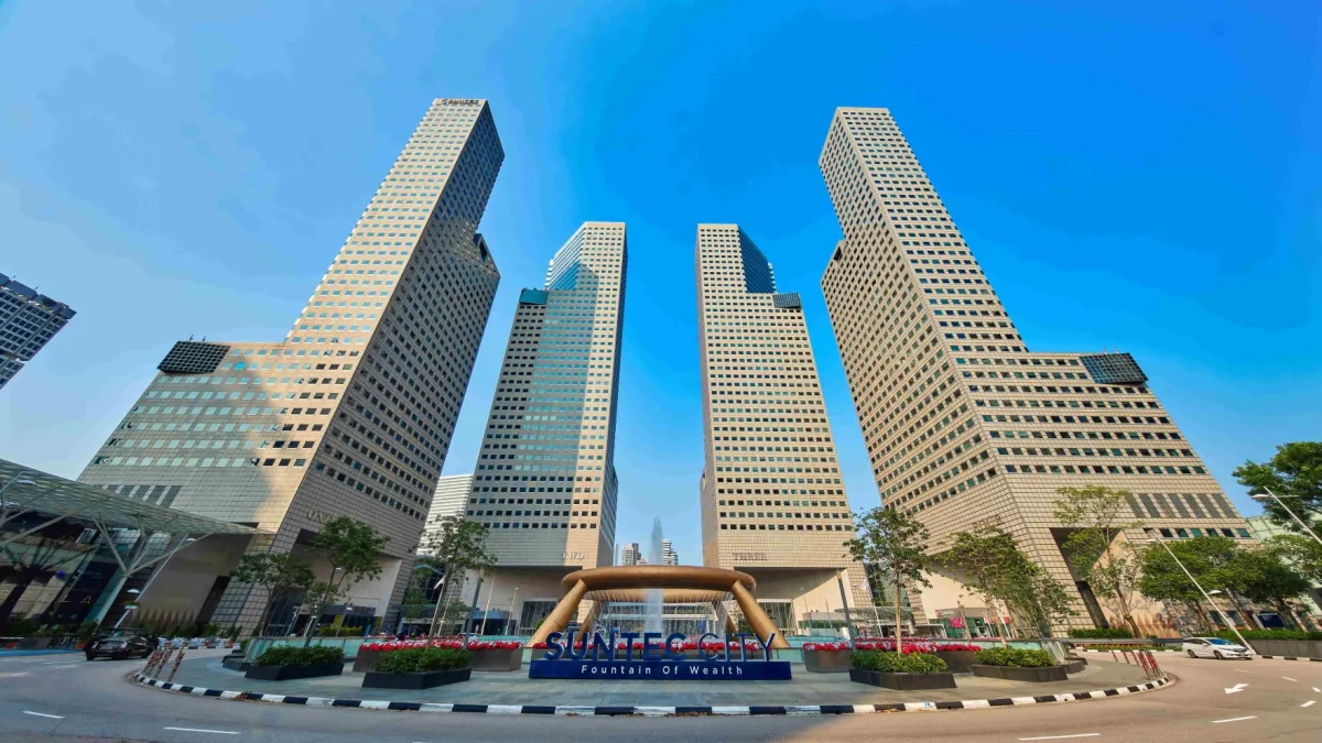 Three Suntec office floors for sale at $135m