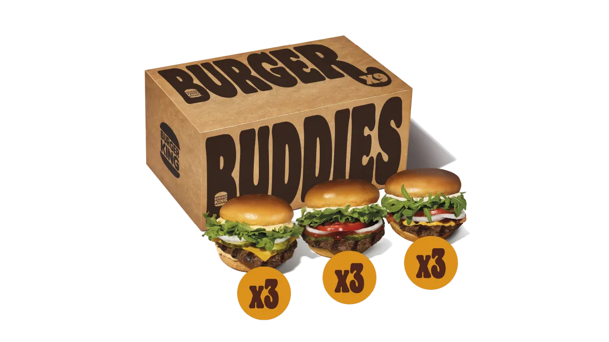 Burger King UK launches snackable mini burgers for summer sharing