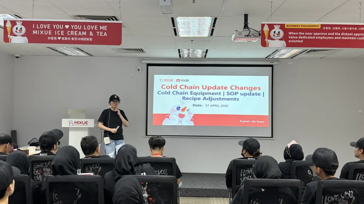 MIXUE Malaysia rolls out cold chain upgrade strategy