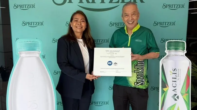 Spritzer becomes first Malaysian bottled water brand to earn NSF beverage quality certification