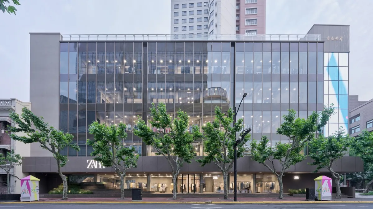 New Zara flagship debuts with dedicated lifestyle zones in Shanghai
