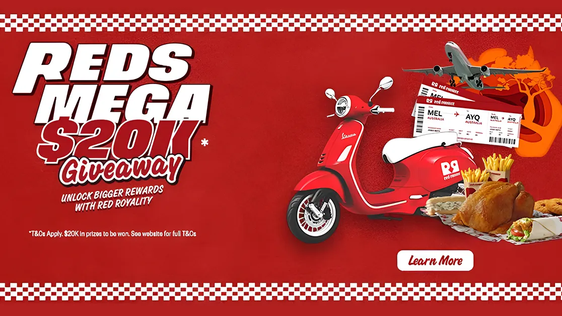 Red Rooster fires up $20k giveaway