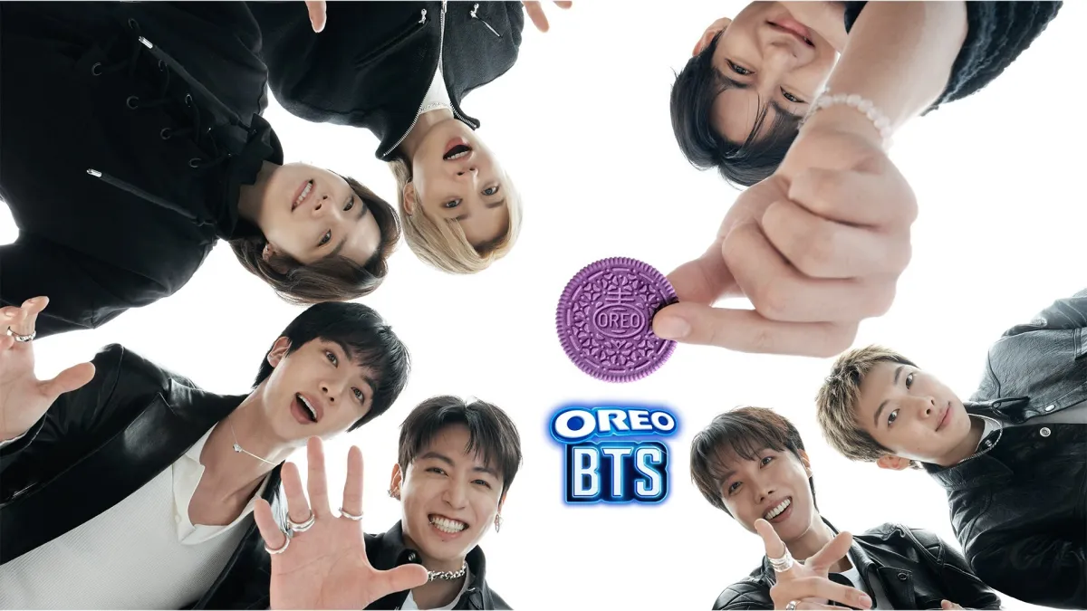 OREO partners with K-pop group BTS for limited-edition cookie launch