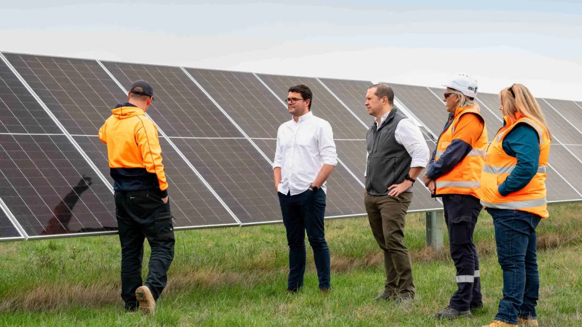 Mulwala solar farm in New South Wales nears completion