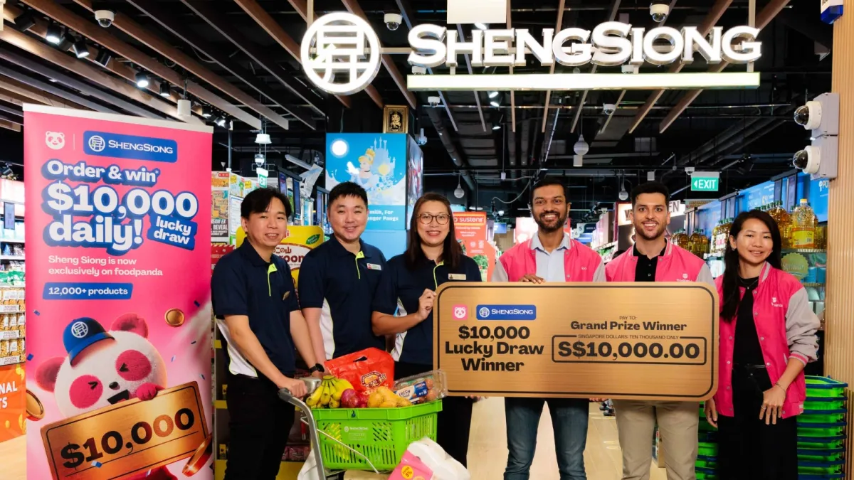 Foodpanda adds Sheng Siong for on-demand grocery delivery 