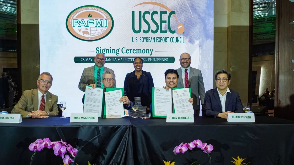 PAFMI, USSEC sign feed cooperation MOU in Manila