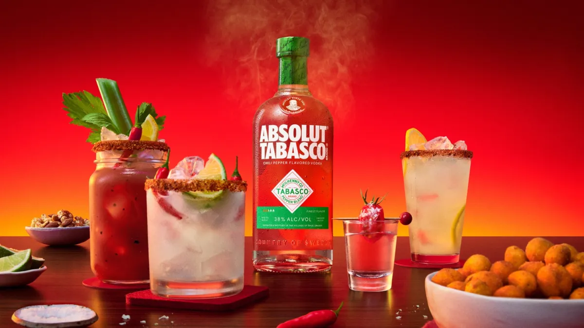 Absolut Vodka partners with TABASCO to launch spicy vodka