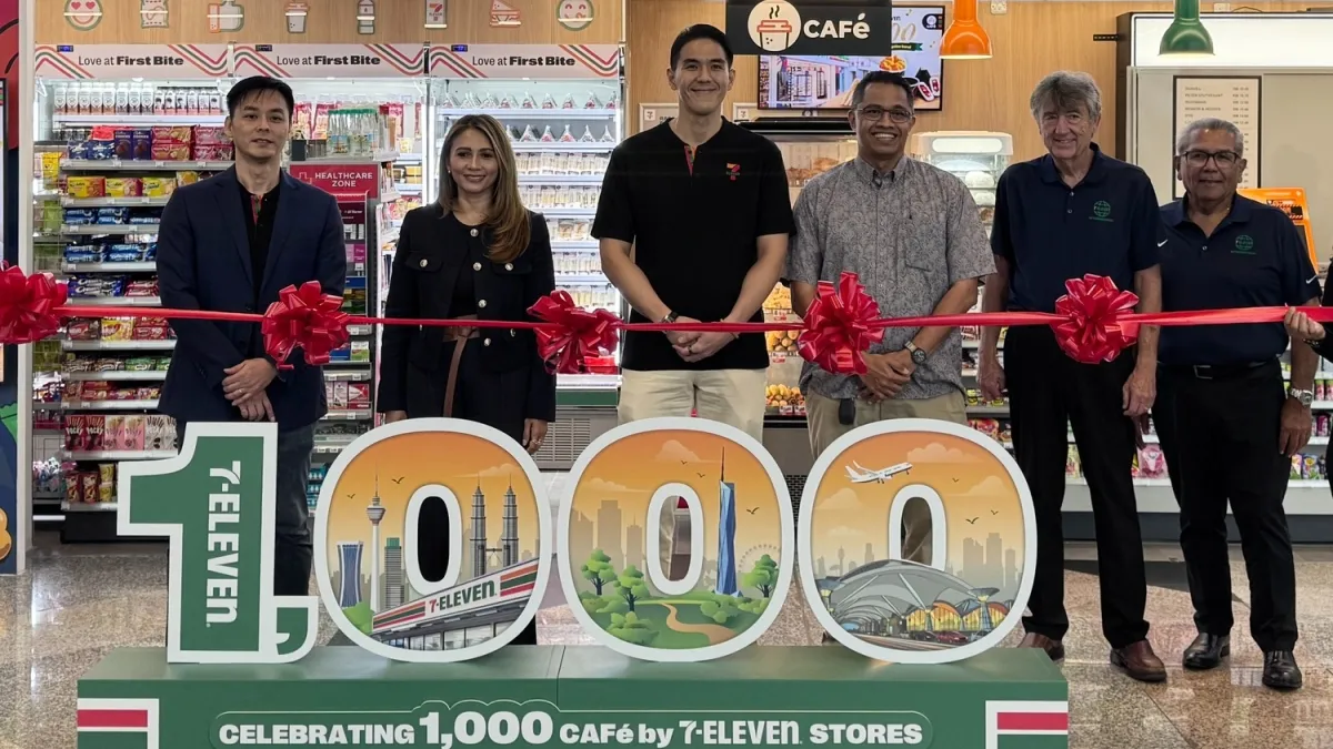 7-Eleven Malaysia opens 1,000th CAFé outlet at KLIA