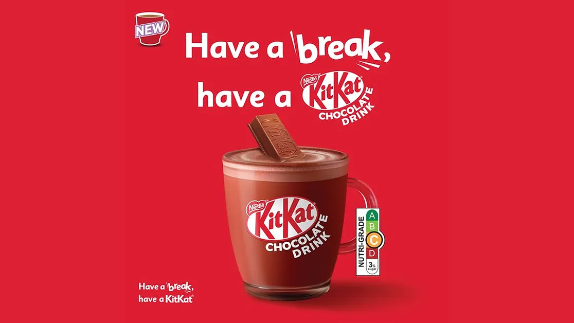Nestlé expands KITKAT chocolate drink foodservice